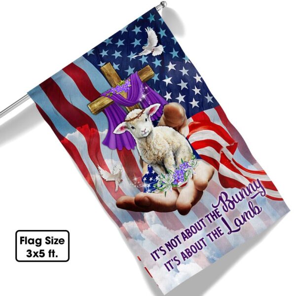 Easter Lamb Flag: Celebrate Easter Faith, TQN1006F - Image 6