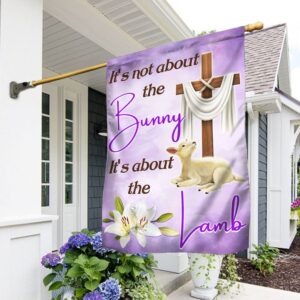 Easter Lamb Flag: Celebrate Easter Faith, TQN996F