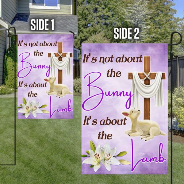 Easter Lamb Flag: Celebrate Easter Faith, TQN996F - Image 5