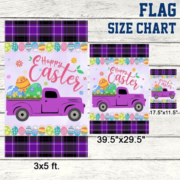 Easter Truck Flag: Happy Easter Decoration MLN1129F - Image 8