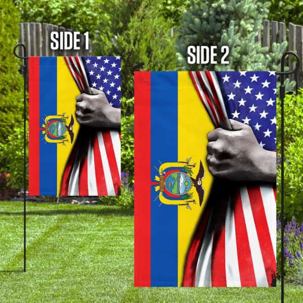 Ecuador USA Flag QNK464F - Image 10