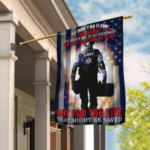 EMT Paramedic Flag THB2341F: High-Quality Emergency Medical Service Flag
