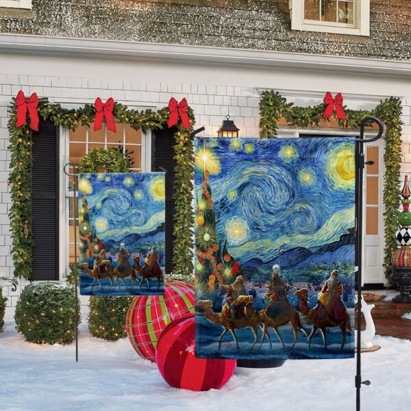 Epiphany Three Wise Men Flag - LNT806F: Festive Holiday Decor - Image 4