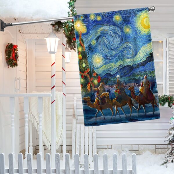 Epiphany Three Wise Men Flag - LNT806F: Festive Holiday Decor - Image 3
