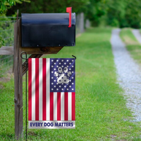 Every Dog Matters: American Flag Dog Bandana - Image 9