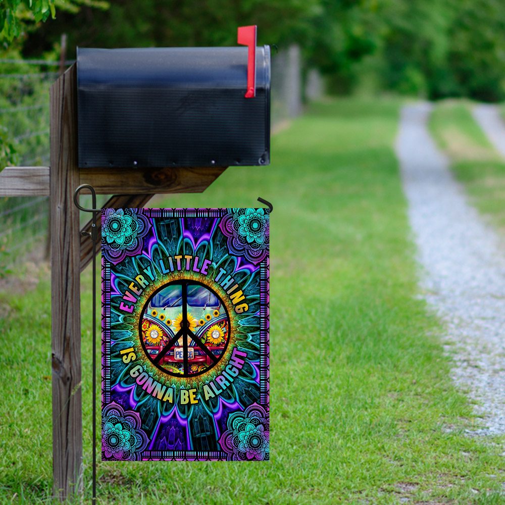 Bohemian Peace Flag: Every Little Thing's Gonna Be Alright (TRN258F) - Image 9