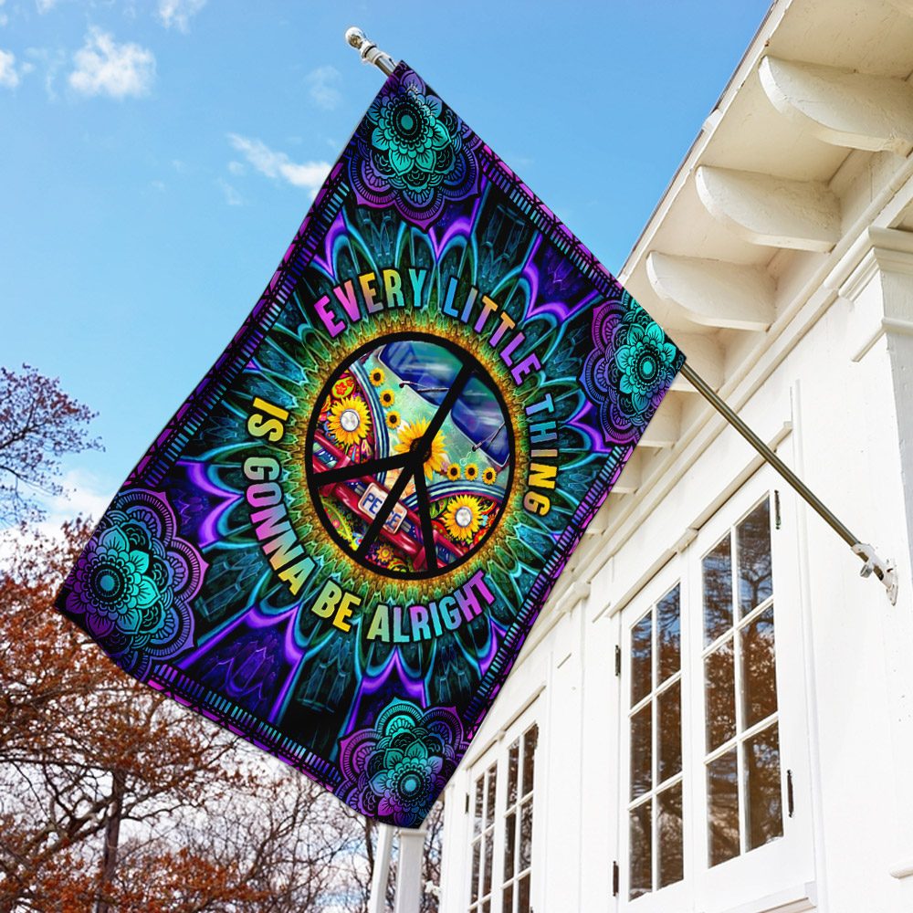 Bohemian Peace Flag: Every Little Thing's Gonna Be Alright (TRN258F) - Image 2