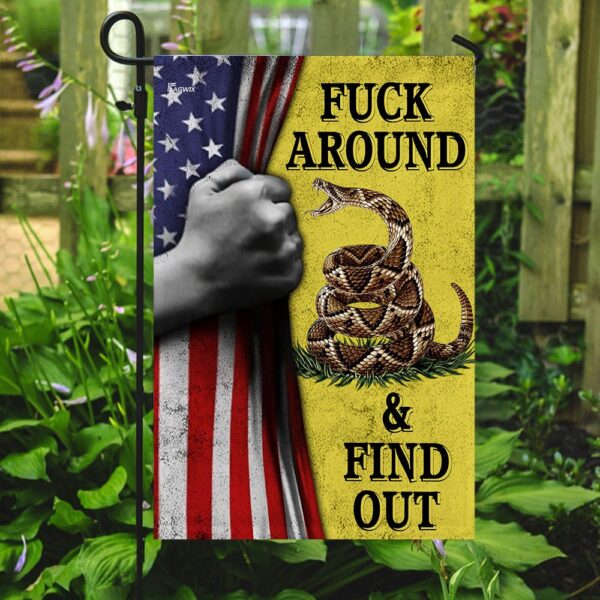 F Around And Find Out Flag: THN2197F2 - Novelty Banner - Image 7