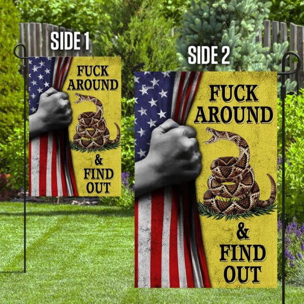 F Around And Find Out Flag: THN2197F2 - Novelty Banner - Image 10
