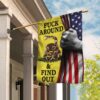 F Around And Find Out Flag: THN2197F2 - Novelty Banner