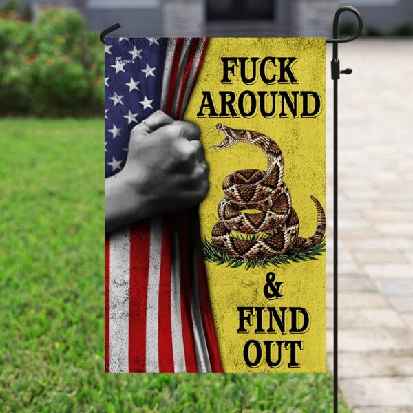 F Around And Find Out Flag: THN2197F2 - Novelty Banner - Image 6