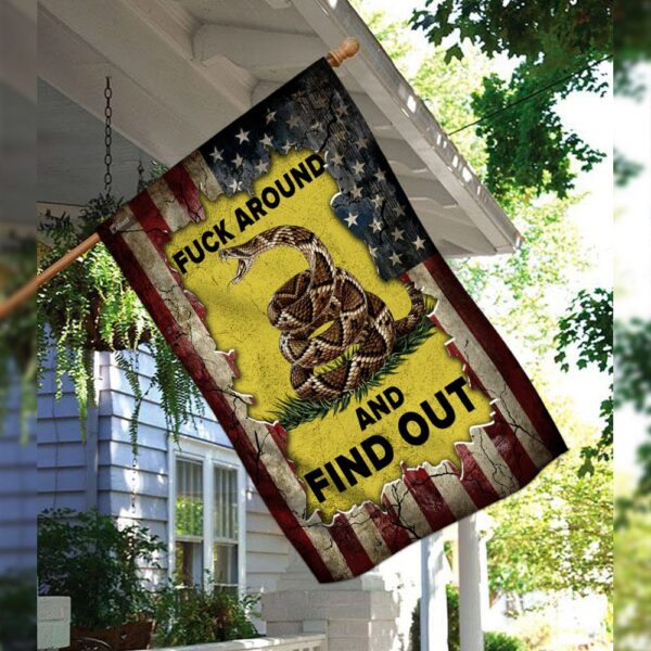 F Around And Find Out Flag: THN2197F3 - Novelty Banner - Image 3