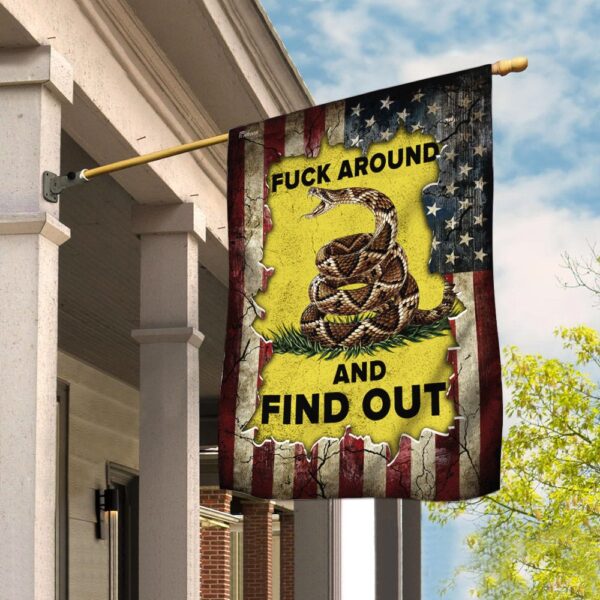 F Around And Find Out Flag: THN2197F3 - Novelty Banner