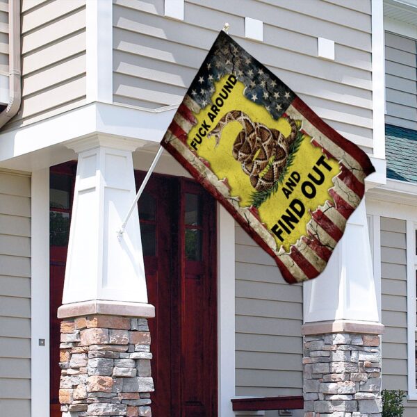 F Around And Find Out Flag: THN2197F3 - Novelty Banner - Image 4