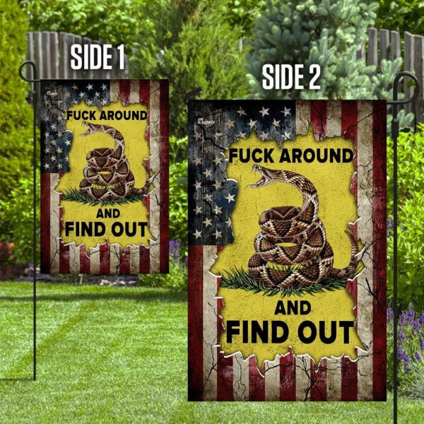 F Around And Find Out Flag: THN2197F3 - Novelty Banner - Image 10