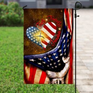 Faith, Family, Freedom: American Flag PSL93F