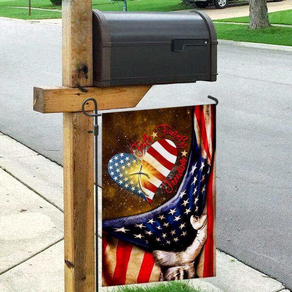 Faith, Family, Freedom: American Flag PSL93F - Image 4