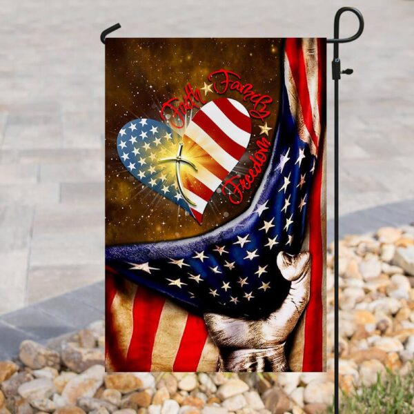 Faith, Family, Freedom: American Flag PSL93F - Image 3