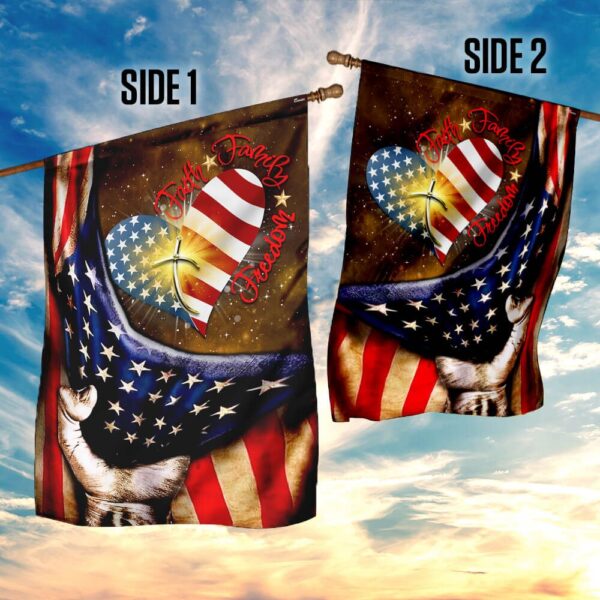 Faith, Family, Freedom: American Flag PSL93F - Image 10