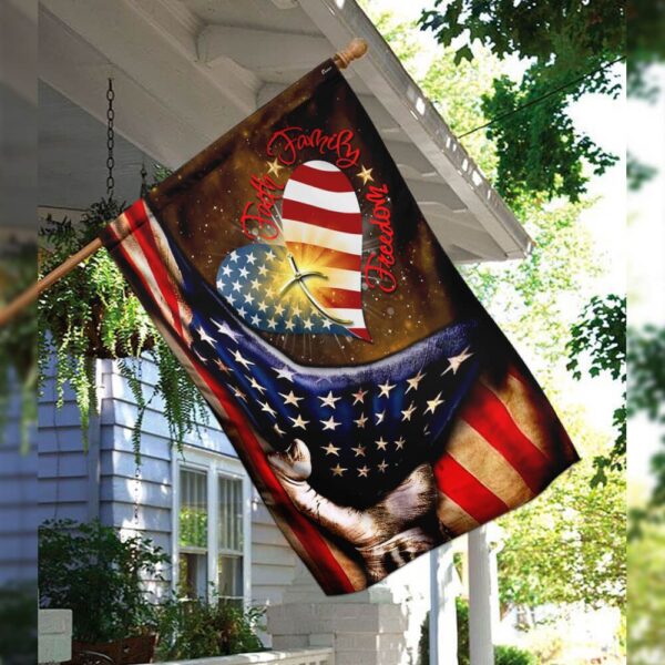 Faith, Family, Freedom: American Flag PSL93F - Image 8