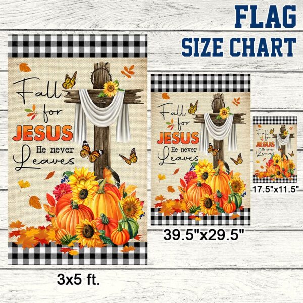 Fall For Jesus Halloween Flag: Faith & Festive Decor - Image 8