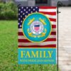 US Coast Guard Family Garden Flag: Pride & Honor