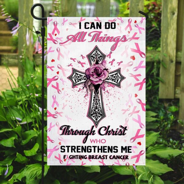 Breast Cancer Awareness Flag: Support the Fight (TLP14F) - Image 7