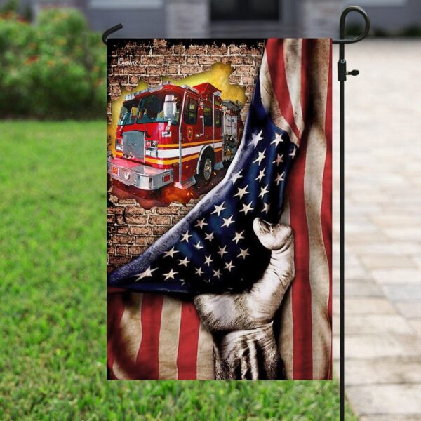 Firefighter Fire Truck Flag THN2209F: Show Your Support - Image 6