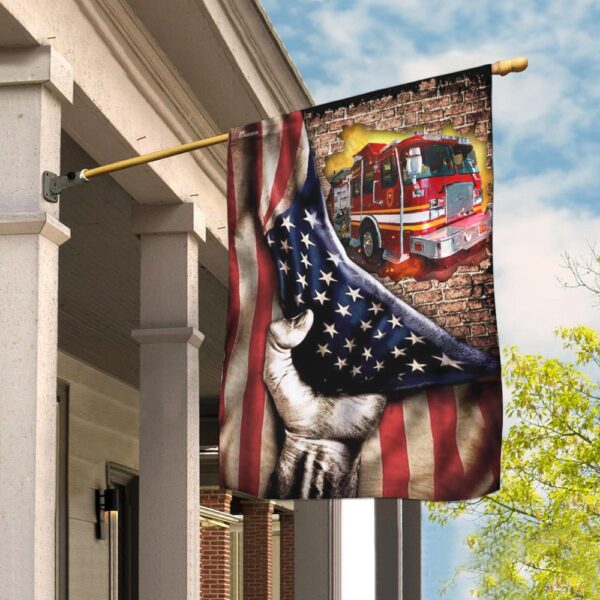 Firefighter Fire Truck Flag THN2209F: Show Your Support