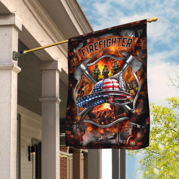 Firefighter Never Forget Flag: THN2146F - Honor & Remembrance