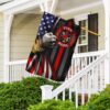 American Flag Firefighter Patch: Show Your Support