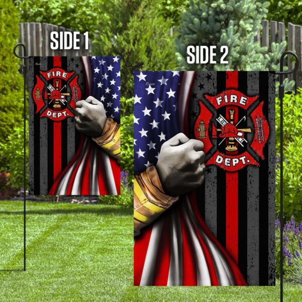 American Flag Firefighter Patch: Show Your Support - Image 7
