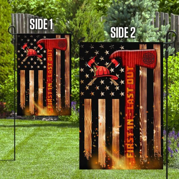 American Flag Firefighter Helmet | PSL179F - Image 5