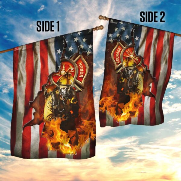 American Firefighter Flag: THB2143F - US Fire Dept. Banner - Image 5