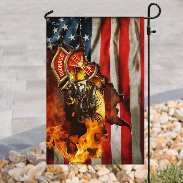 American Firefighter Flag: THB2143F - US Fire Dept. Banner - Image 8