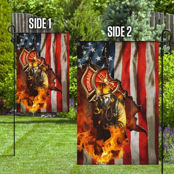 American Firefighter Flag: THB2143F - US Fire Dept. Banner - Image 10