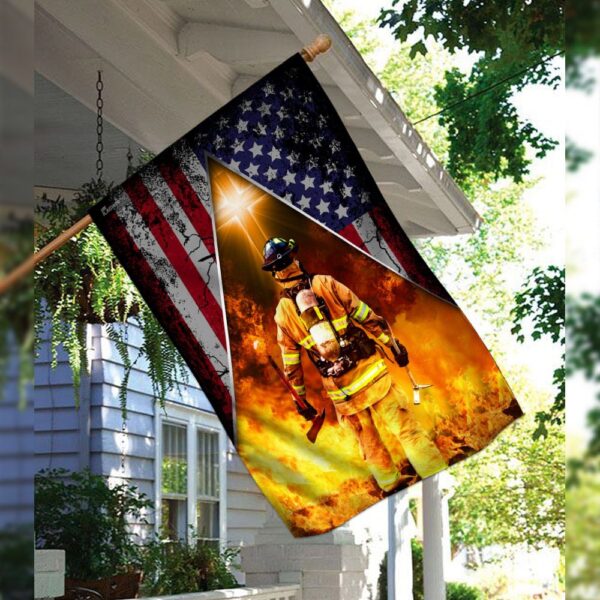 American Firefighter Flag: TRN79F - US Fire Dept. Banner - Image 3