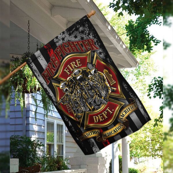 Firefighter Flag PSL178F: Durable & Proud American Made - Image 8