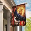 Patriotic Christian Flag: Follow Me American Flag PLP02F