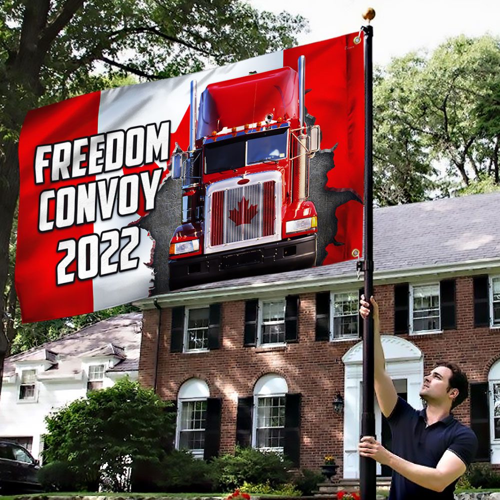 Freedom Convoy Flag: Support the Truckers - DBD3292GF - Image 3