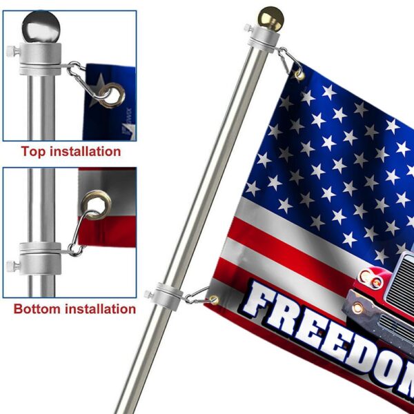 Freedom Convoy Flag: Canadian Truckers Support Banner QNN705GF - Image 6