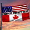 Canadian American Freedom Convoy Grommet Flag 2022