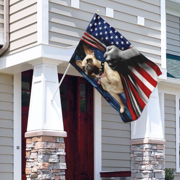 French Bulldog Flag: LHA915F - Patriotic Frenchie Decor - Image 4