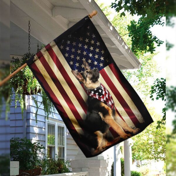 German Shepherd American Flag MRPSL196F - Image 8