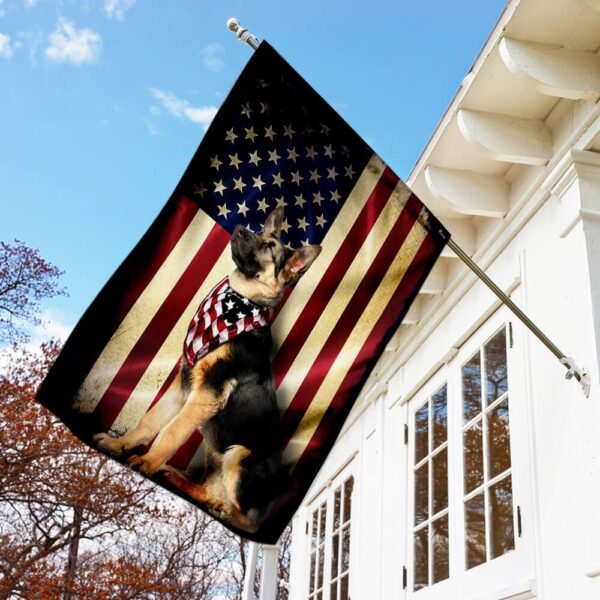 German Shepherd American Flag MRPSL196F - Image 7