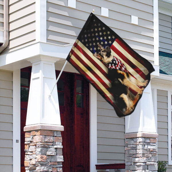 German Shepherd American Flag MRPSL196F - Image 9