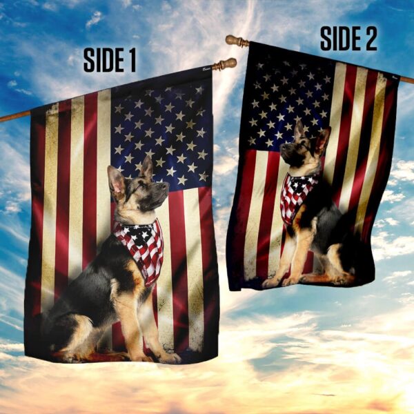 German Shepherd American Flag PSL196F - Image 10