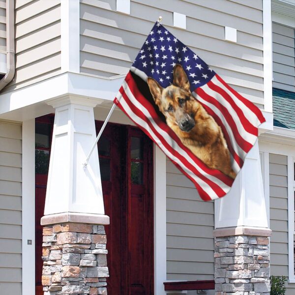 Patriotic German Shepherd Dog Bandana - THB2349F1 - Image 4