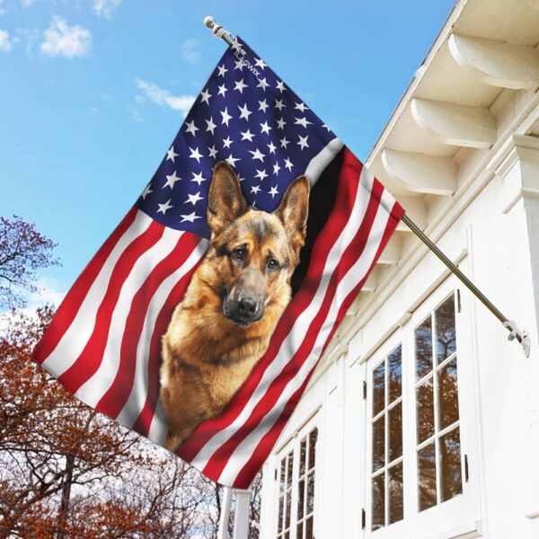 Patriotic German Shepherd Dog Bandana - THB2349F1 - Image 2