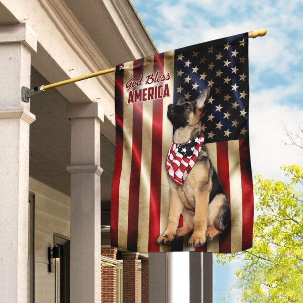 American Flag German Shepherd: Patriotic Dog Apparel